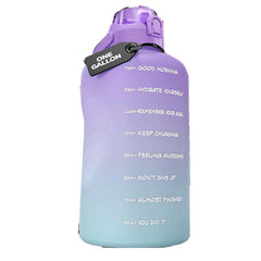 You Got This Sports Water Bottle - 1 Gallon - Purple/Green