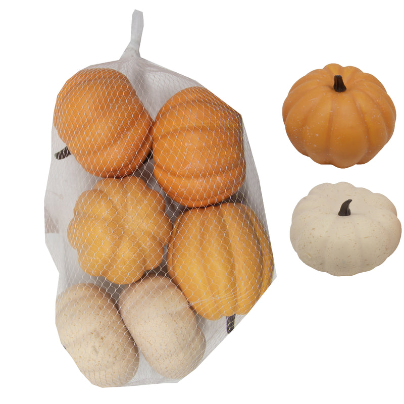 Load image into Gallery viewer, 6pc Foam Pumpkins In Bag (CTS price tag $8.99)
