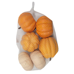 6pc Foam Pumpkins In Bag (CTS price tag $8.99)