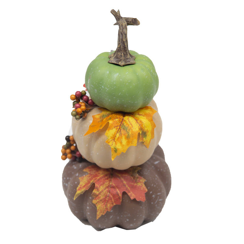 Load image into Gallery viewer, 3 Stack Foam Pumpkin Assorted Colors (Cts Price Label $6.99)
