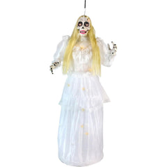 HAUNTED HILL FARM - 5-FT. HANGING SPINNING BRIDE