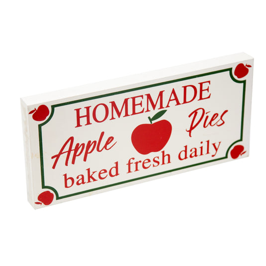 Home Made Apple Pie Sign 6" (CTS price label $4.99)