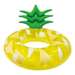 High Five Pineapple Tube Pool Float 34.29in X 34.29in X 23.62in