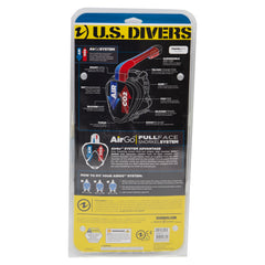 Us Diver Airgo/Plx Full Face Snorkel Mask Retail Clamshell Size Medium