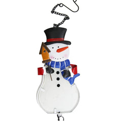 Solar Snowman Wind Chime