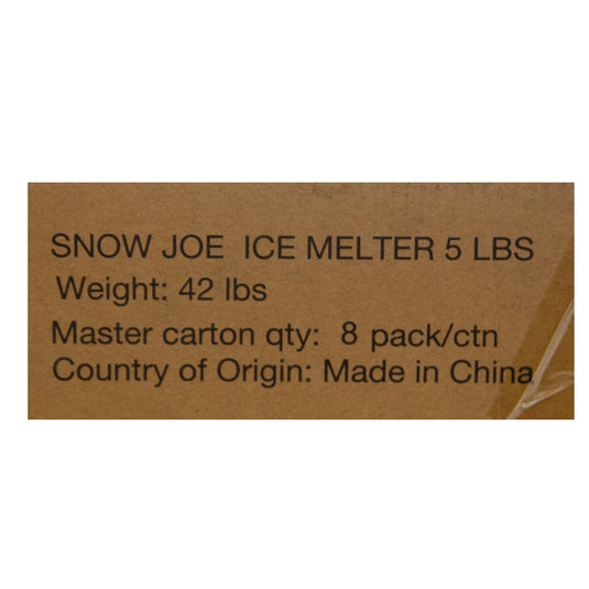 Snow Joe MELT05PET-BOX Pet-Safer Premium Ice Melt | 5 Lb. Box W/ CMA & Scoop