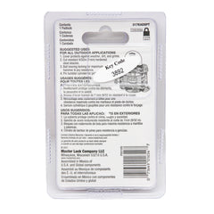 MASTERLOCK 1 9/16 Wide Covered Laminated Steel Pin Tumbler Padlock; Camouflage
