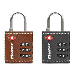 MASTERLOCK 1-1/4 in (32 mm) Wide Set Your Own Como TSA Luggage Lock; Asst Colors