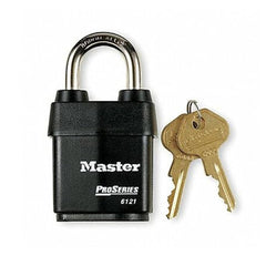 MASTERLOCK 2 1/8 All Weather Padlock 1 1/8 Vertical Shackle
