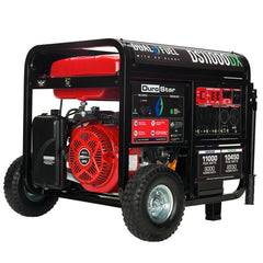 DurStar DS11000DX 11,000 Watt / 9,000 Wastt 457 cc Electric Start Dual Fuel Portable Generator Refurbished  Grade A