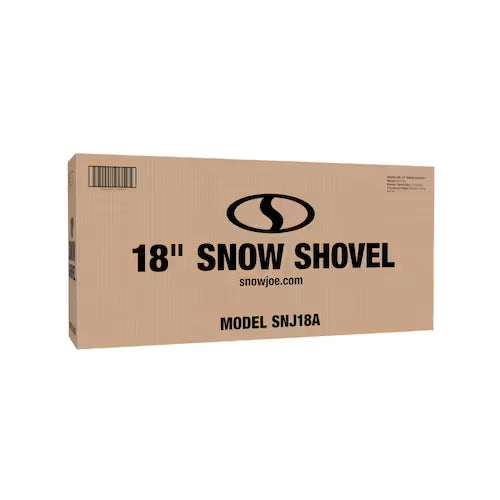 Load image into Gallery viewer, 18 In. Heavy Duty Aluminum Snow Snow Joe Shovel w/Steel Wear Strip, Blue, (Retail Ready)
