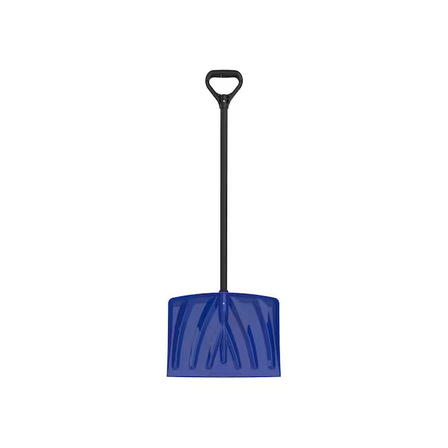 Load image into Gallery viewer, 48 in Handle Poly Blade Snow Shovel With Metal Wear Strip
