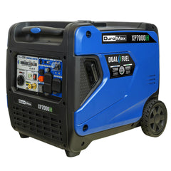 DuroMax 7000 Watt Dual Fuel Portable Digital Inverter Generator - Grade B Refurbished