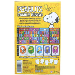 PEANUTS FAMILY BINGO