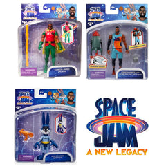 Space Jam: A New Legacy - Assorted - Bugs Bunny (Batman) Action Figure / LeBron James (Robin) Action Figure
