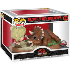 POP! Moment Special Edition Jurassic Park Dr. Sattler With Vinyl Figures