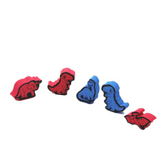 Dinosaur Adventures With Play Mat - 12 Blue & Yellow / Blue, Red & Green Dino