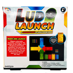 LUDO LAUNCH – Fast-Paced Action Board Game for Family Fun