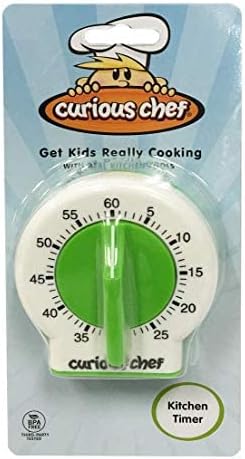 Curious Chef 60-Minute Kitchen Timer for Kids