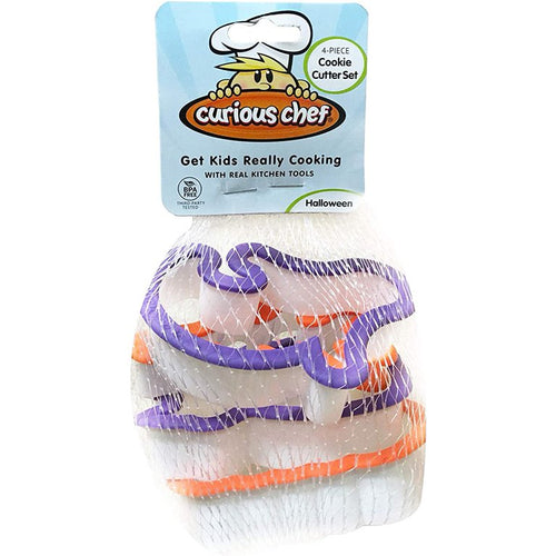 Curious Chef 4 pc Halloween Cookie Cutter Set
