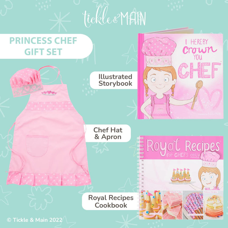 Load image into Gallery viewer, Tickle &amp; Main I Hereby Crown You - Chef Princess Gift Set
