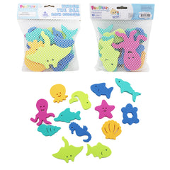 Fun Play Under The Sea Bath Buddies 13pc Foam