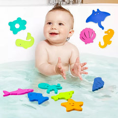 Fun Play Under The Sea Bath Buddies 13pc Foam