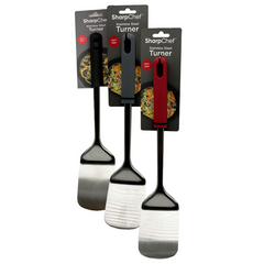 SharpChef Soft Grip Turner - Black(8), Red(8), Grey(8)