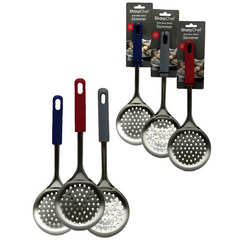 SharpChef Soft Grip Skimmer - Navy(8), Red(8), Grey(8)