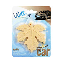 Wellnax Leaf Car refresher Vanilla 24/4