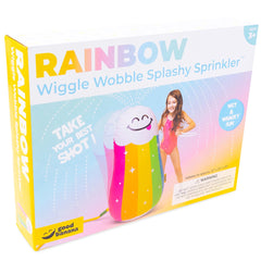 Wiggle Wobble Splashy Sprinkler - Rainbow