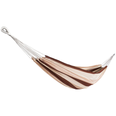 Bliss Breathable Double Hammock In A Bag Earthtone Stripe