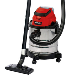 Einhell Cordless Wet/Dry Vacuum Cleaner Kit 3.0AH Power X Charger