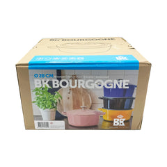 BK Bourgogne Enameled Cast Iron 7QT Nonstick Dutch Oven - Royal Blue -