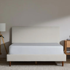 Silk & Snow - Platform Bed (Foundation) - Twin (Cloud)