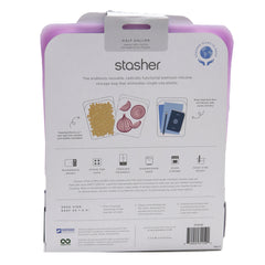 Stasher Half Gallon Bag - Rainbow Purple