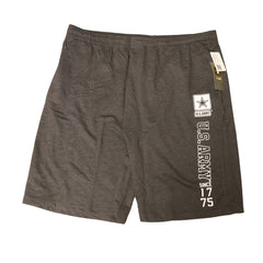 BIG & TALL MEN'S US ARMY - CVC FRENCH TERRY - CHARCOAL (WS# 81318) ~ Shorts