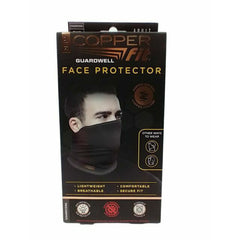 Copper Fit Guardwell Gray Face Protector Adult Unisex Size