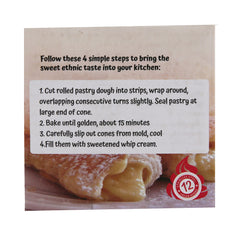 Craftit Edibles Cream Horn Molds Small 12ct