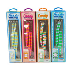 CANDY WATCH BANDS - ASSORTED COLORS - 38/40/41 MM - PINK (UPC # 195207079772) 4 pcs , BLUE (UPC # 195207079789) 3 pcs, GREEN (UPC # 195207079765) 4 pcs, - 42/44/45 MM YELLOW (UPC # 195207079833) 1 pc