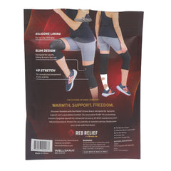 Red Relief - Size XLarge- Theromgenic Knee Brace - 1 knee brace -Priced Per Pc / Sold in 6pc PDQ display