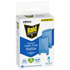 Raid Essentials Flying Insect Light Trap Refills 2.0 | 2-Pack