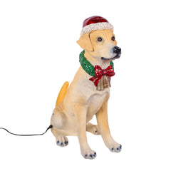 28 Motion-Activated Labrador Retriever with Wagging Tail & Music-10 Multicolor LED Lights-UL-Pack 1