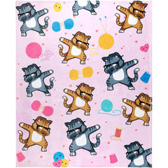 Cats 3 Throw Blanket