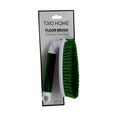 Soft Handle Floor Scrub Brush - Green 6.3"x2.5"x4"