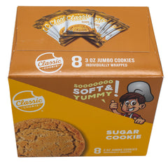 LTO Classic Cookie Soft Baked Sugar Cookie 3oz - Caddies (12 per case)  Best By : 07/22/2026