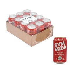 Gym Soda Sparkling Protein Classic Cola 12pk - Exp. 04/27