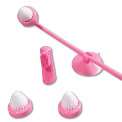 My Shiney Hiney Silky Soft Bristle Personal Cleansing Kit - Pink