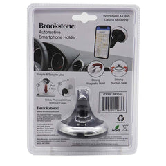 Brookstone Automotive Smartphone Holder Magnetic Windshield & Dash Board