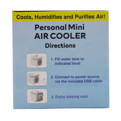 Home Innovations Personal Mini Air Cooler With Handle